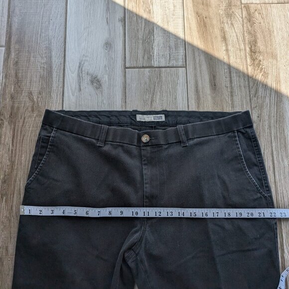 Denver Hayes Slim Black Khakis Pants Men’s 38x32 Cotton Stretch - Picture 7 of 8